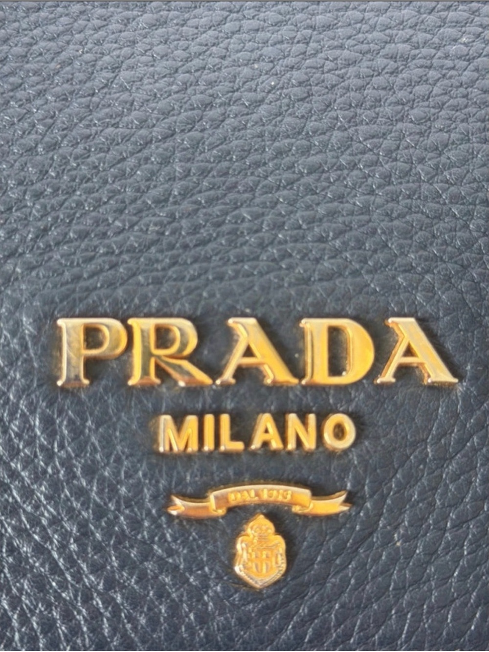 Prada Vitello Phenix flap crossbody, model 1BD163, in “Baltico” blue. - Picture 8 of 14